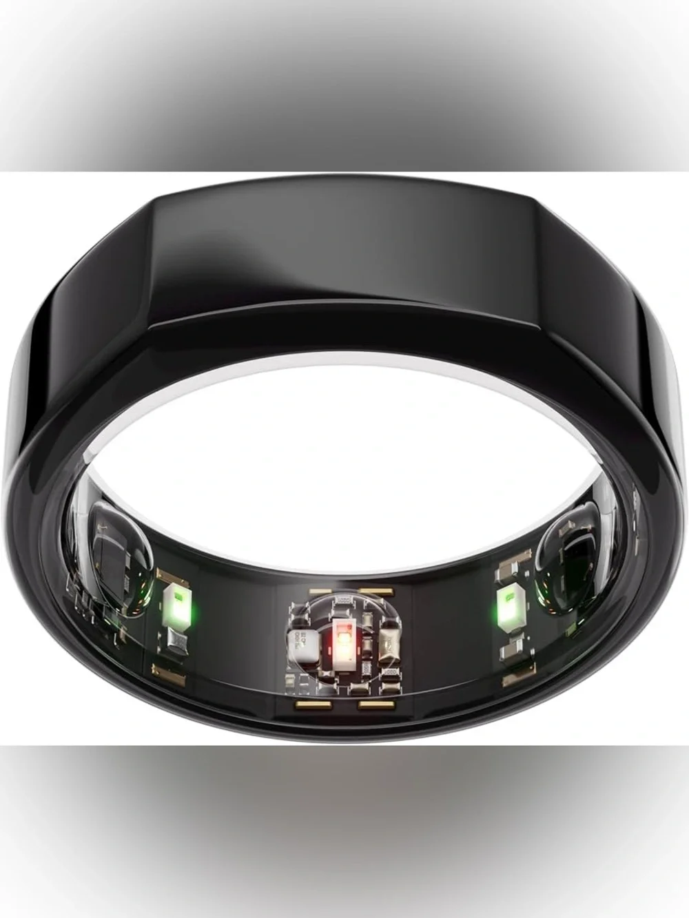 Oura Ring Gen 3 Heritage - Black Size 9 with two charger bases